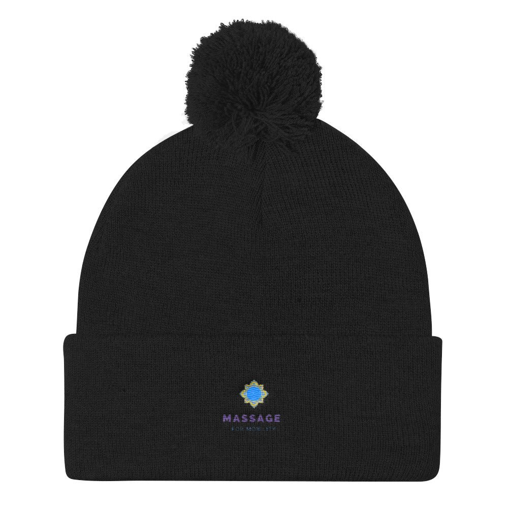MFM Pom Pom Knit Cap